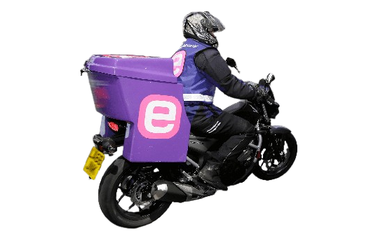 Motorcycle courier