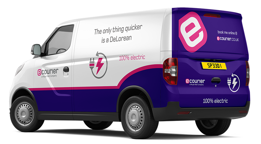 eCourier Electric Van angled